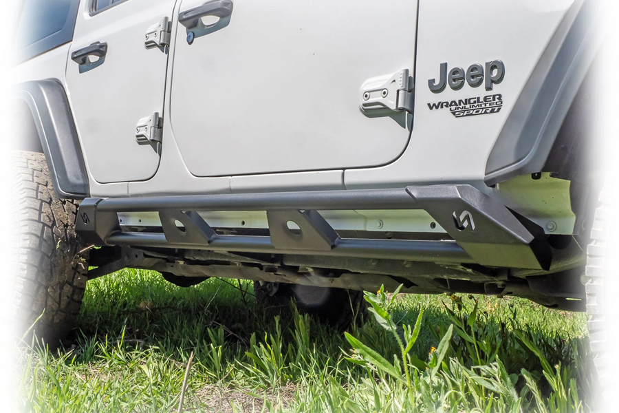 Turn Offroad Rock Slider - Frame Mount System - JL 4dr