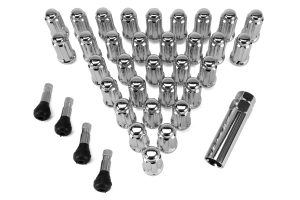 Wheel Pros Truck Wheel Lug Nut Kit w/Stems 32 Piece