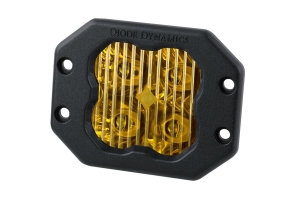 Diode Dynamics SS3 Sport Flush Mount LED Pod, ABL Yellow - Driving