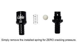 UPR Products  Pro Series™ Billet Check Valve 0psi Cracking Operating Pressure17mm 5/8in
