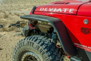 DV8 Offroad Flat Tube Fender Flares - JK