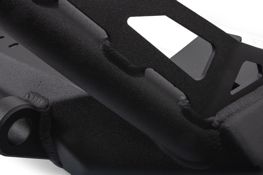 Crawltek Inferno Front Winch Bumper w/ Flat Top Stinger - Black - JK 