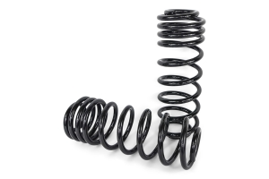 Clayton 3.5in Rear Coil Springs, Pair - Black  - JL