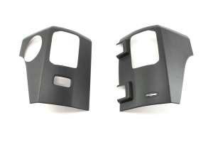 Bushwacker Trail Armor Rear Corners Matte Black - JK 2dr