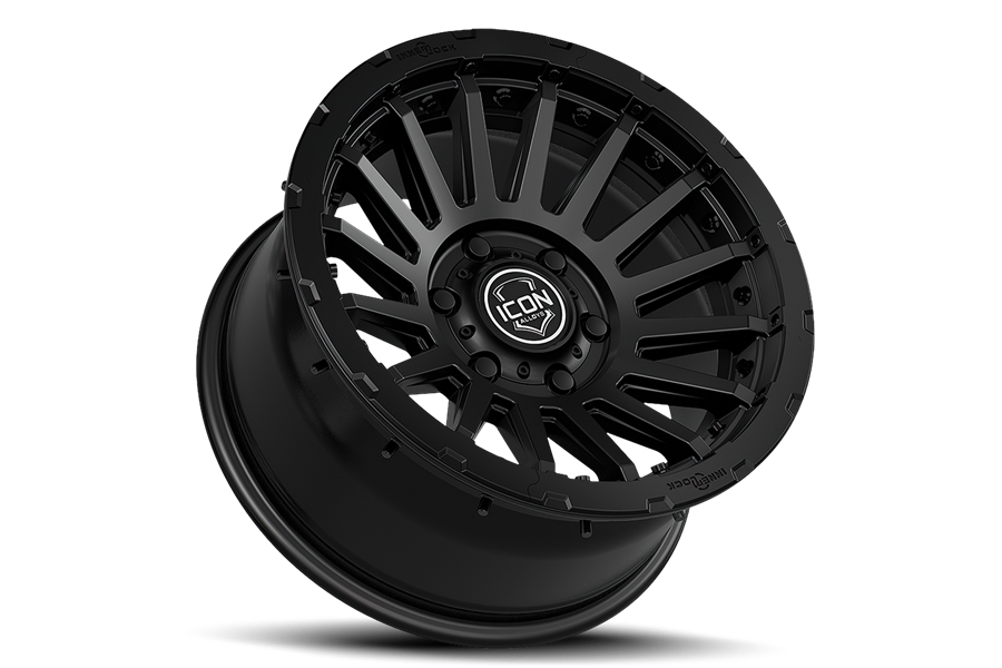 Icon Vehicle Dynamics Recon Pro Wheel, 17x8.5 5x5 - Satin Black - JT/JL/JK