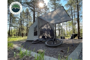 Overland Vehicle Systems Quick Deploying Ground Tent - Gray