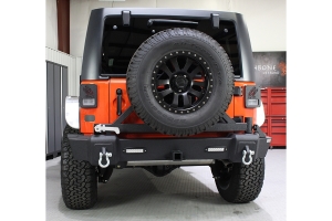 Fishbone Offroad Rear Bumper w/ Tire Carrier  - JK 