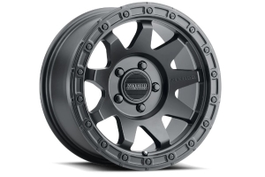 Method Race Wheels MR317 17x9  5x5 -12mm Offset Wheel, Matte Black - JK/JL/JT