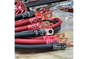 JeepCables Big 7 Battery Cable Kit (1/0GA) - TJ 1997-99 2.5L 