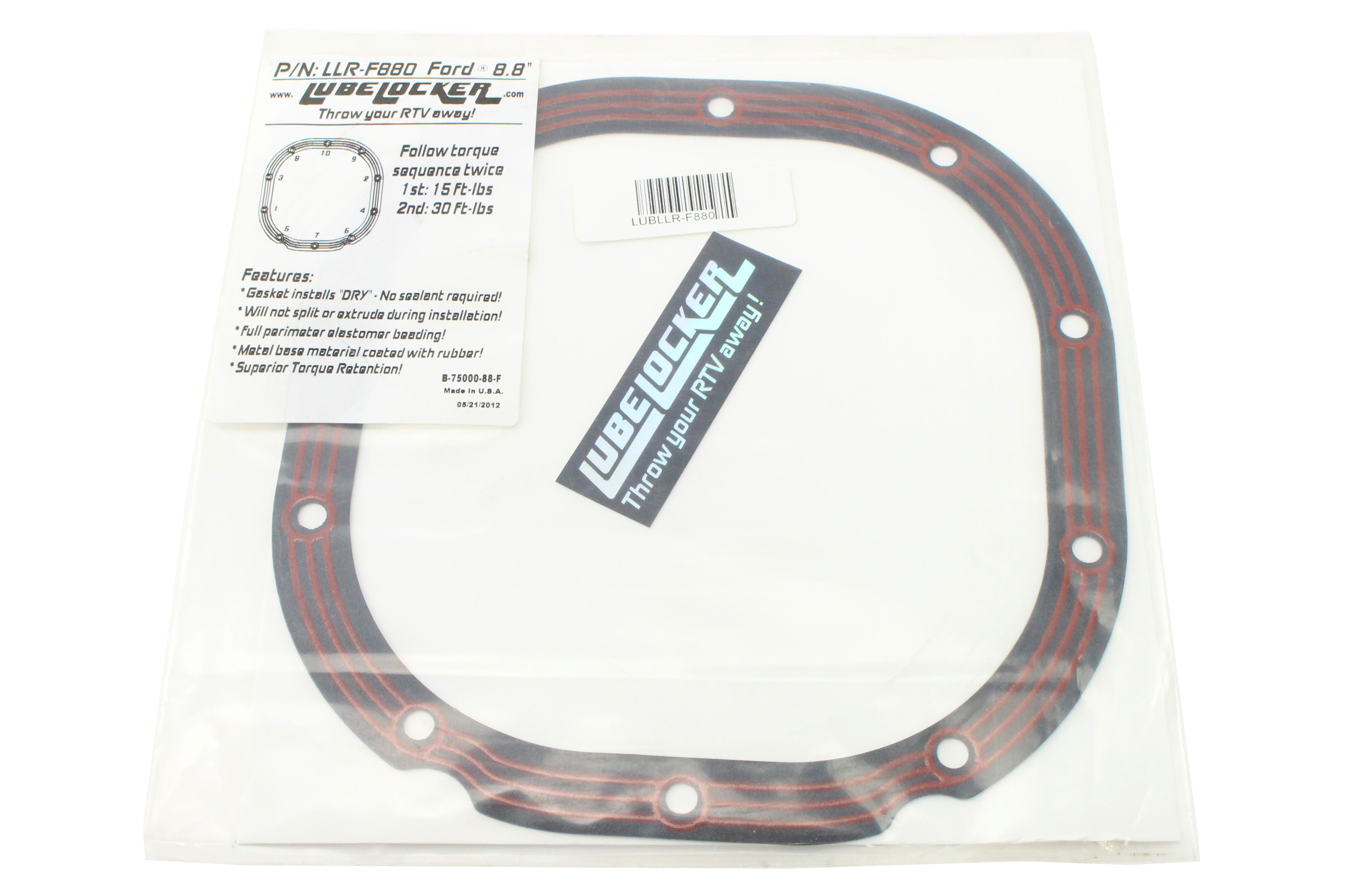 AMC Model 20 Lube Locker Cover Gasket - Ron's Machining Service AMC Model 20 Lube Locker Cover Gasket - Ron's Machining Service