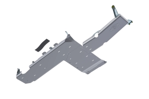 Artec Industries Full Bellypan Skid Plate w/ Oil Door - Aluminum - JL 4Dr 3.6L
