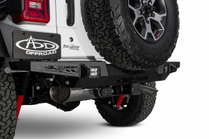 Addictive Desert Designs Stealth Fighter Rear Bumper with Backup Sensors - JL