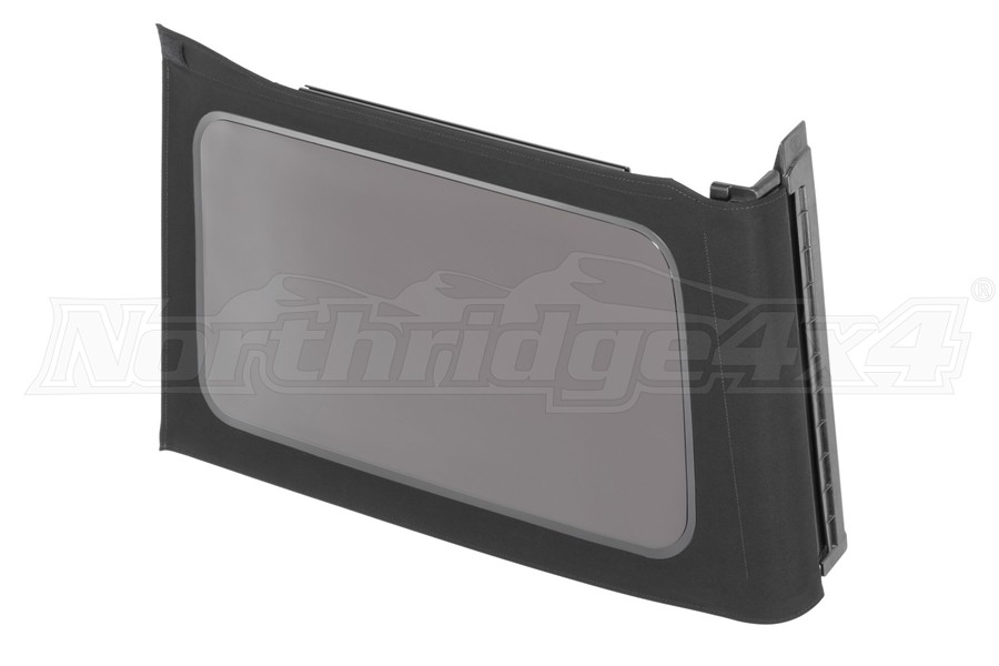 Jeep JL 4Dr Mopar Tinted Soft Top Window Driver Side Black Twill Jeep