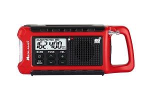 Midland E+Ready Compact Emergency Crank Radio w/ AM/FM Weather Alert