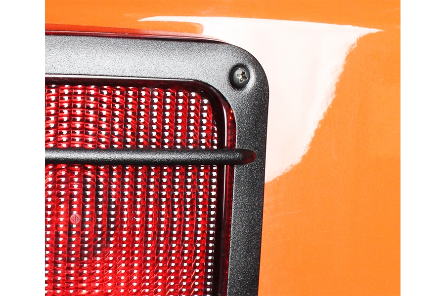 Kentrol Taillight Guard Set - Textured Black  - JK 