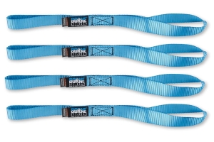 Borne Off-Road Medium-Duty Ratchet Tie-Down Kit 4-Pack, Blue