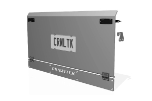Crawltek Drop Down Tailgate w/ Molle Rack - YJ/TJ