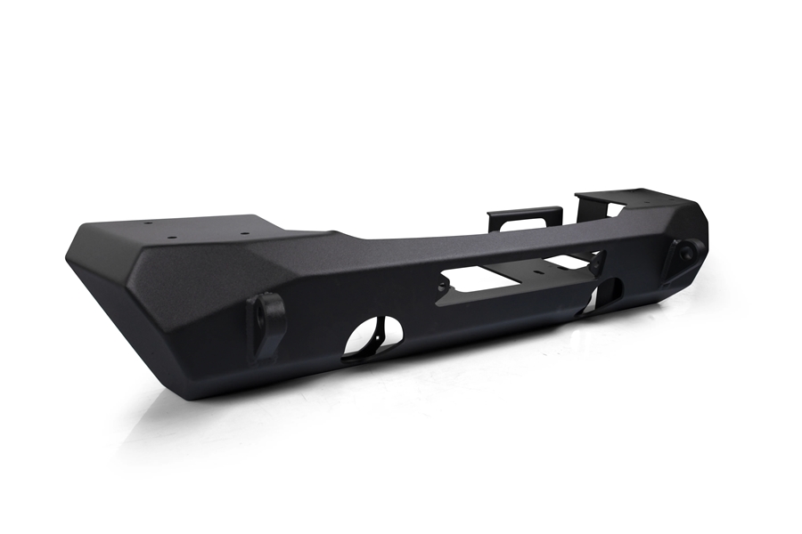 Crawltek Pyro Subby Front Bumper - Black - JT/JL