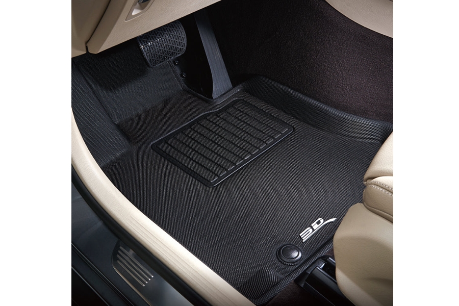 3D MAXpider Kagu All-Weather Floor Liner, Complete Set - Black - JL 2Dr Sport