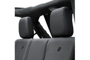 Bestop Rear Seat Cover Black   - JK 4dr 2007, 2013+