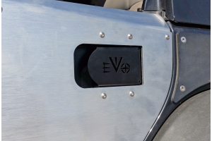 EVO Manufacturing Front and Rear Half Door Sets Aluminum - JK 4dr