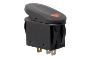 Rugged Ridge Rocker Switch Amber LED