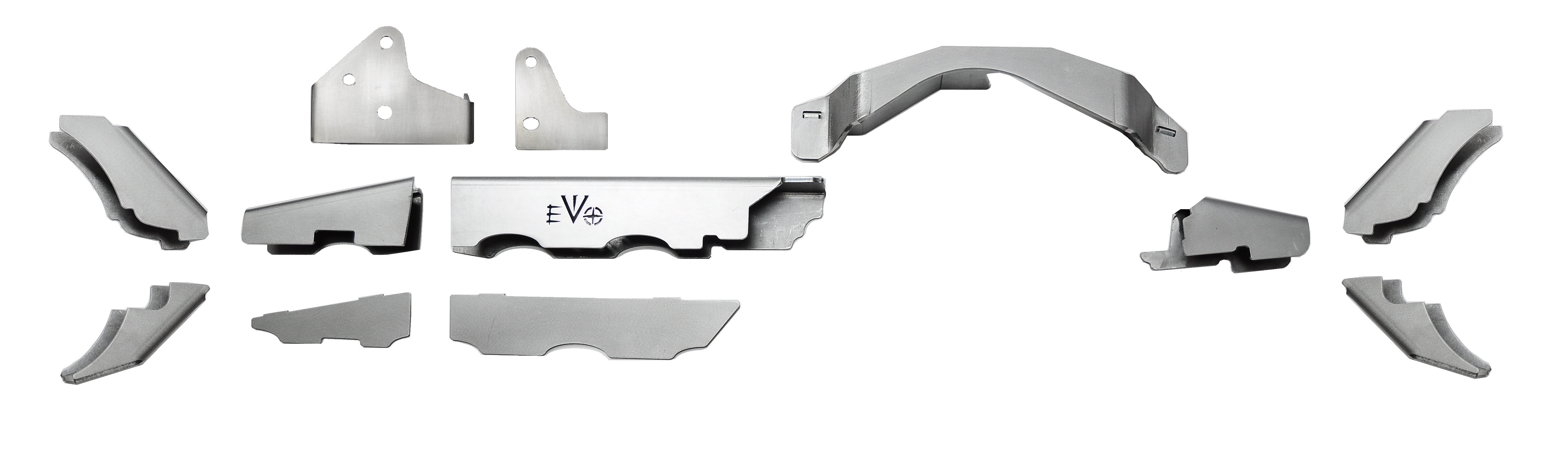 EVO Manufacturing ProTek Dana 30 Front Axle Truss and C2 Gusset Kit - JK