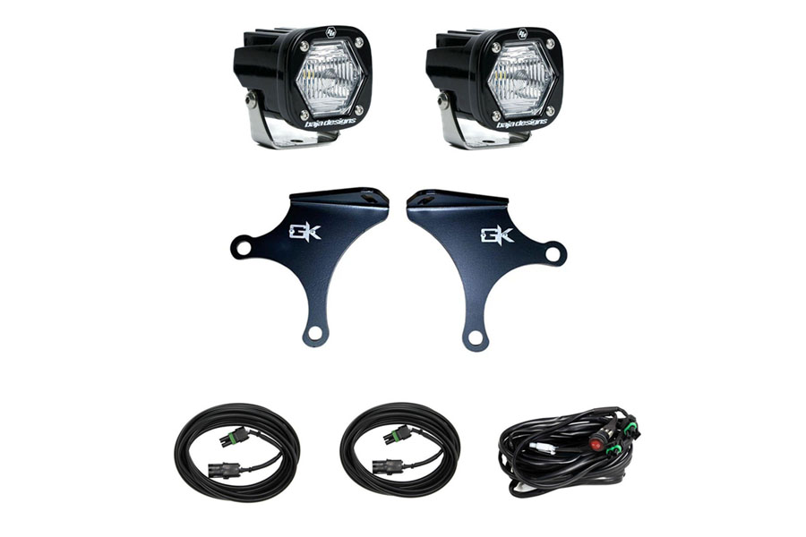 Baja Designs S1 Knuckle Pods Light Kit - Clear Lens - TJ/XJ/YJ/ZJ