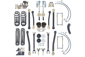 Currie Enterprises 4in Suspension w/Adjustable Front and Rear Sway Bar Links - JK 2dr