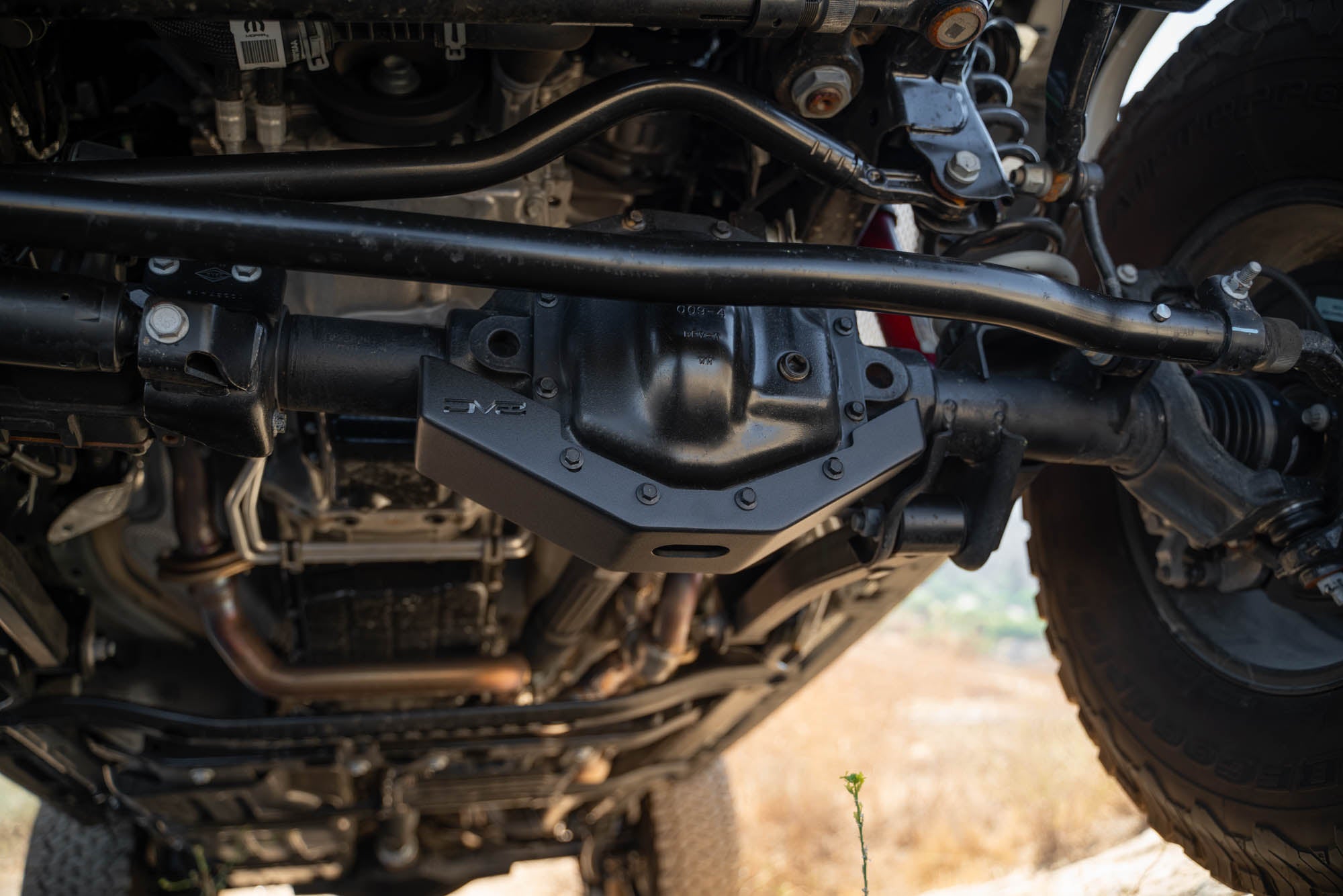 DV8 Offroad Front Differential Dana 44 Skid Plate - JL/JT 20-24