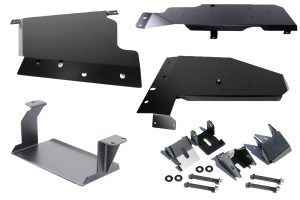 Rock Hard 4x4 Skid Plate Package 2, w/Control Arm Skids - JK 2dr