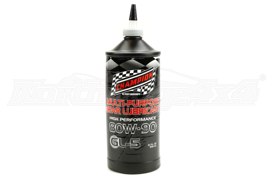 Champion Brands All Purpose Gear Lube GL5 80W90 1QT 4120H
