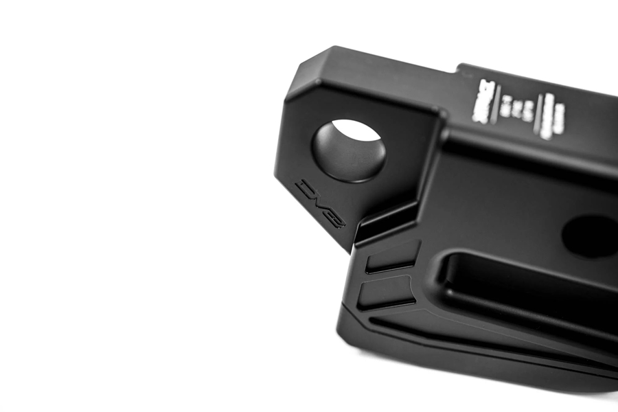 DV8 Offroad Xtract Hitch Skid Plate - Black