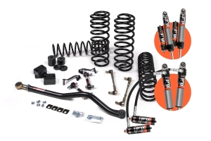 JKS 3.5in J-Venture Lift Kit w/ Fox 2.5 Shocks and HD Coils - JL 4Dr 