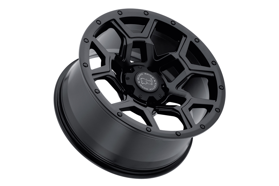 Black Rhino Overland Wheel, 17x9.5 5x5 - Matte Black - JT/JL/JK