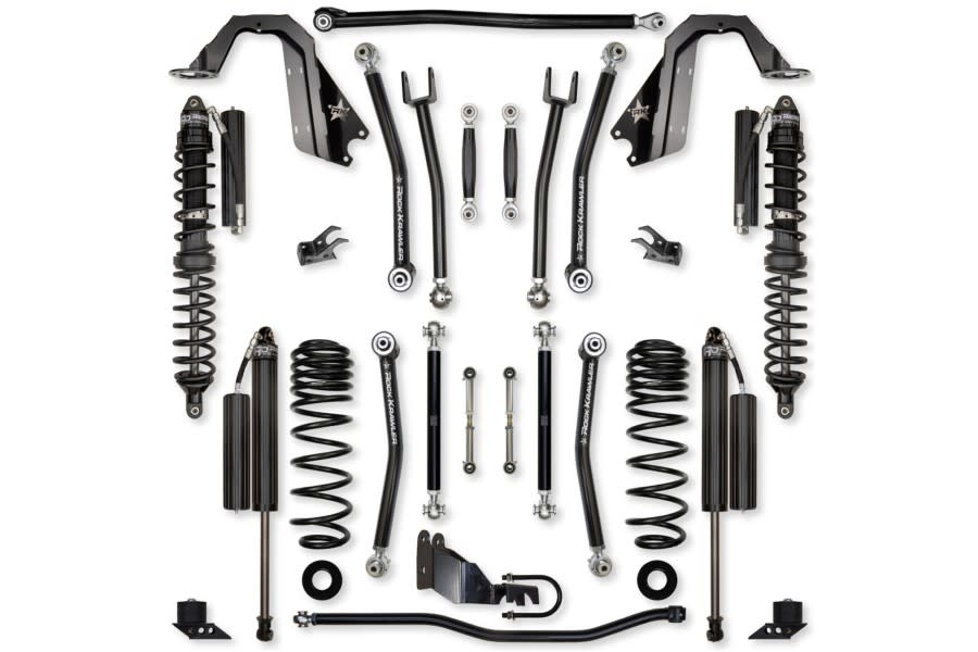 Rock Krawler 4.5in X Factor 'No Limits' Coil Over Lift Kit - JL Diesel 