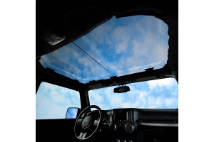 Putco Element Sky View Hard Top Roof Lid - Clear - JK 2009+ w/ Factory Hard Top