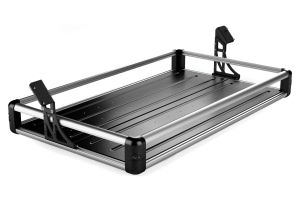 Teraflex Wasatch Rear Cargo Rack – Silver Rails - JK 4dr