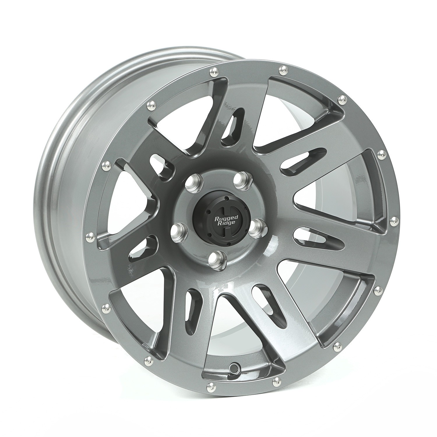 Rugged Ridge XHD Gun Metal Wheel 17x9 5x5 - JT/JL/JK