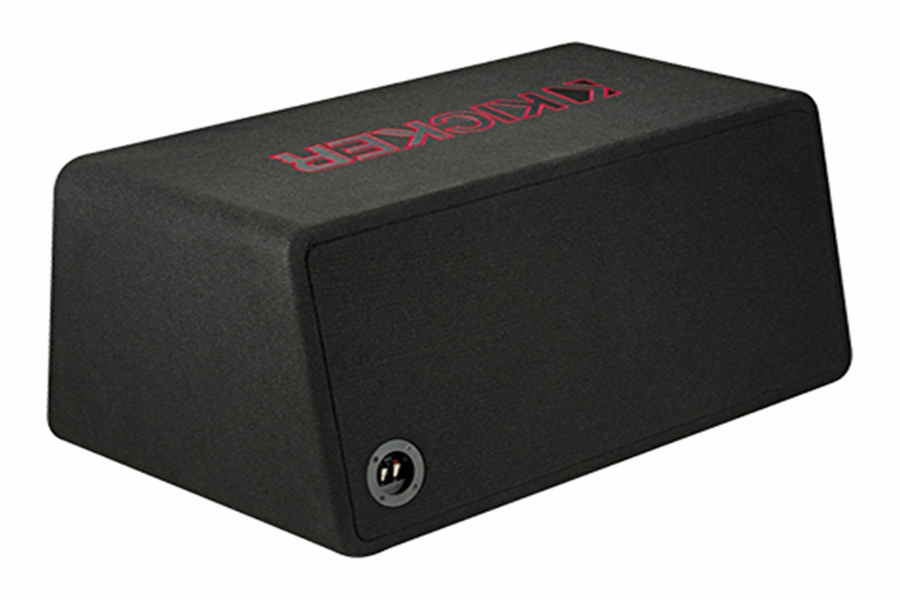 Kicker Dual 12in Solo-Baric L7R 2 Ohm Subwoofer Enclosure  