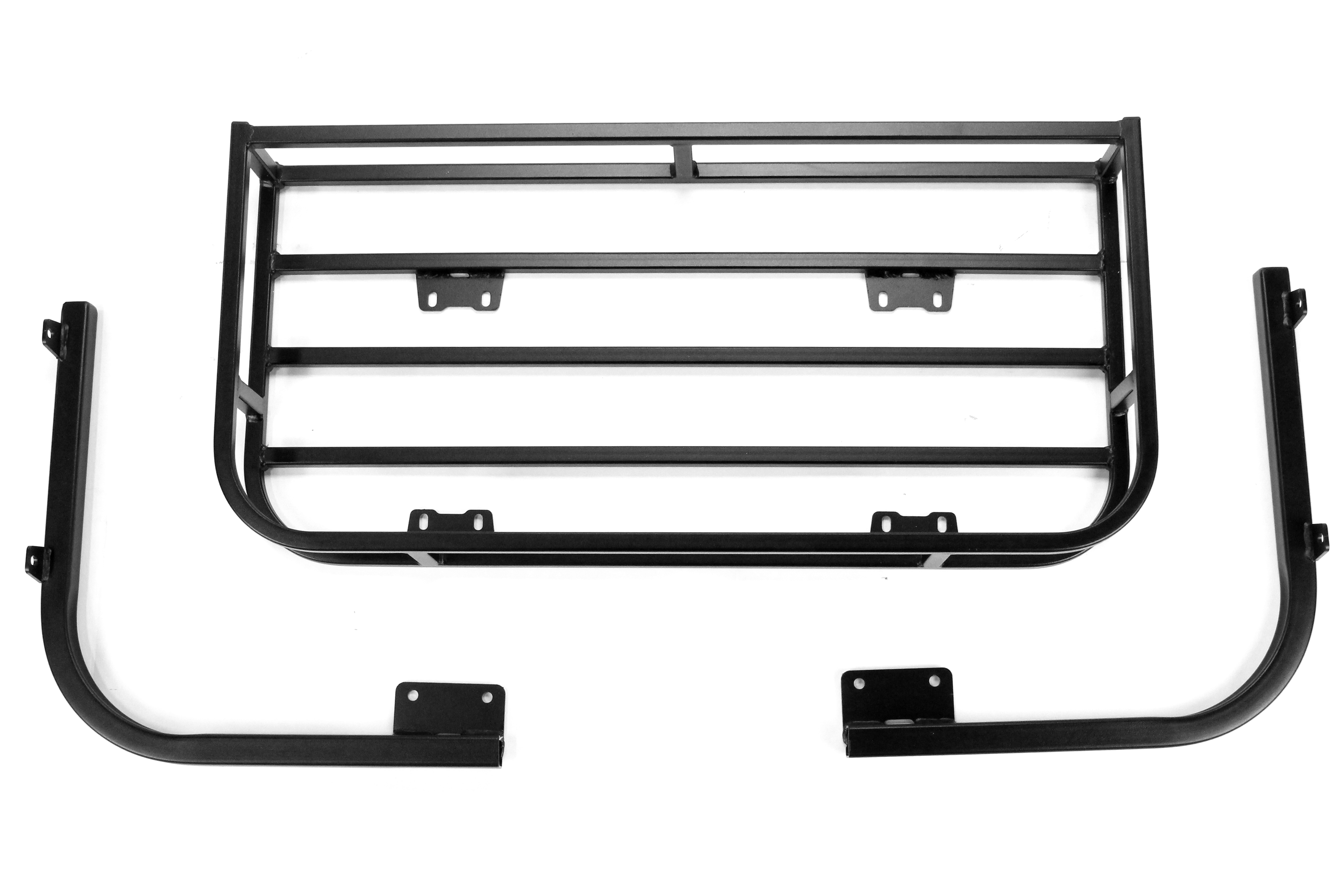 LOD Generation 3/4 Bolt On Trail Rack Black - JK