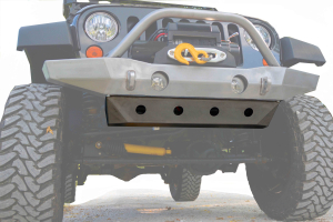 LOD Destroyer Front Bumper Skid Plate Black Powder Coated - JK