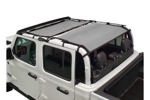 Dirty Dog 4x4 Sun Screen Front and Rear-Grey - JT