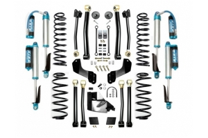 Evo Manufacturing 3.5in Enforcer Overland Stage 4 Lift Kit w/ King 2.5 Shocks w/ Adjusters  - JL 