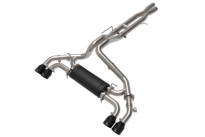 aFe Power Vulcan Series 2.5-3in Cat-Back Exhaust System w/ Black Tip - JL 392