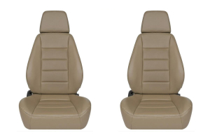 Corbeau Sport Spice Vinyl Seat Pair