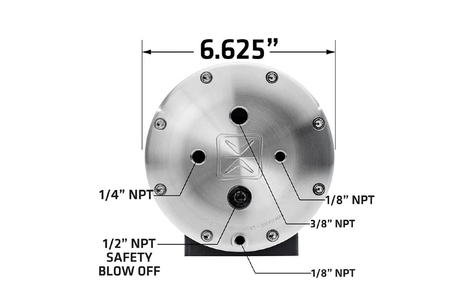 AccuAir Suspension ENDO-T Tank - 5 gallon