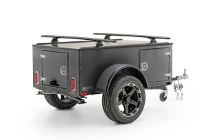 FreeSpirit Recreation Highway Sport Trailer w/ Rhino Vortex 65 Kit - Grey