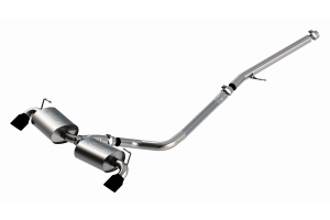 Borla Performance Dual Cat-Back Exhaust System - Black - Ford Bronco Sport 2.0L