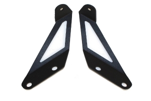 Fishbone Offroad Hood Light Mount Brackets  - JK